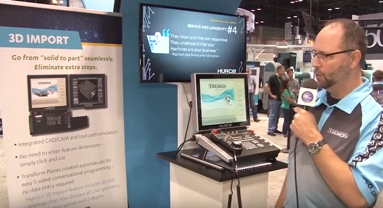Hurco Control Features Hurco to Introduce New 3D Import Control Feature at IMTS